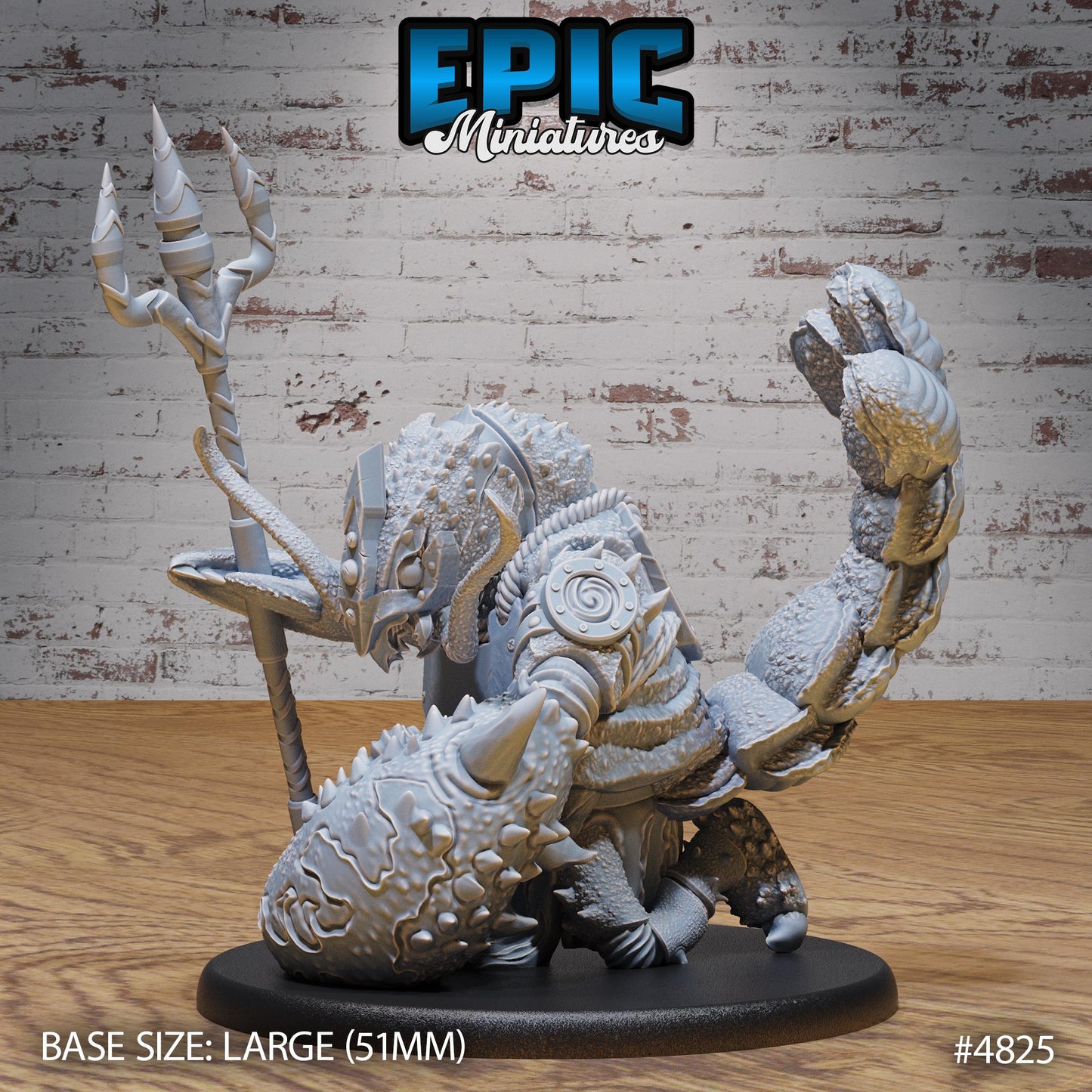Lobster Folk Warriors (3 Variants Available) - Epic Miniatures