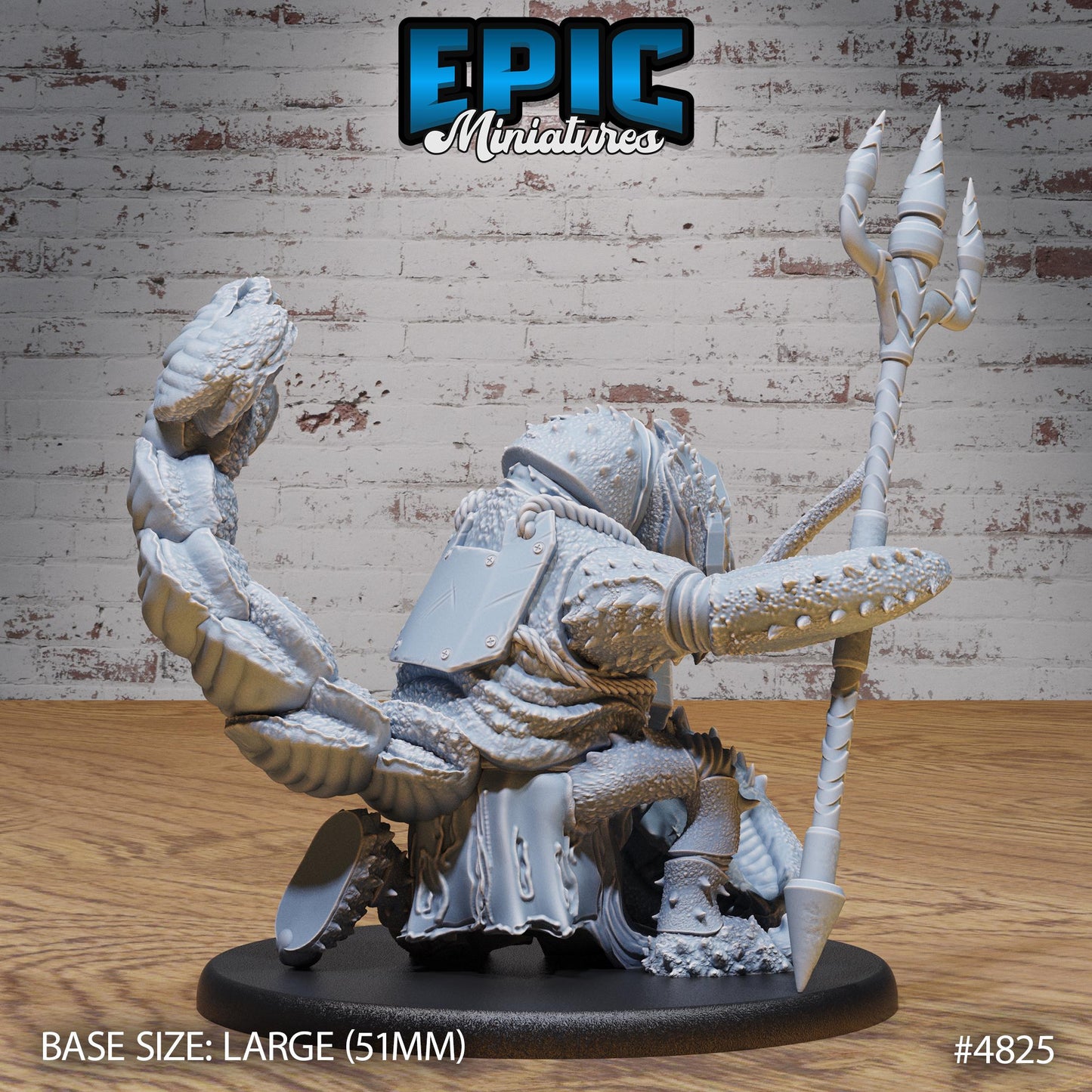 Lobster Folk Warriors (3 Variants Available) - Epic Miniatures