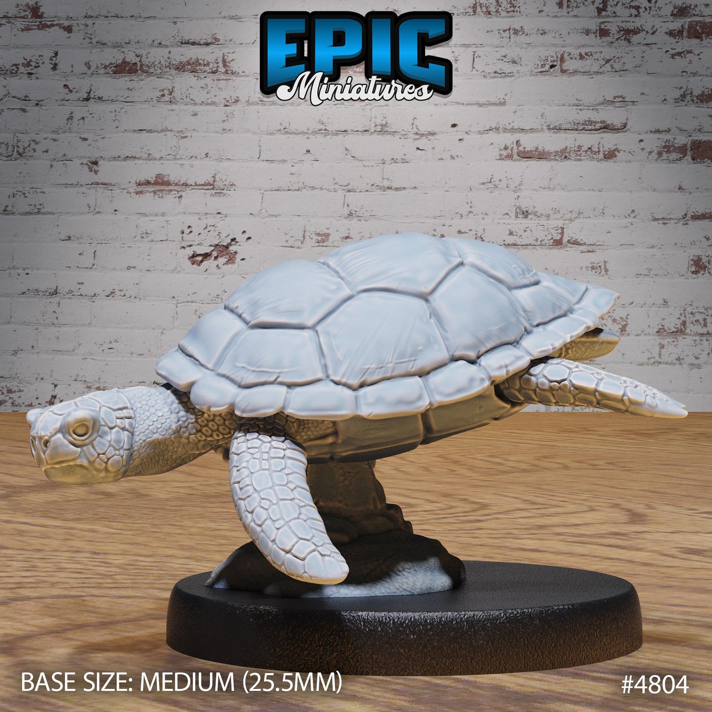 Sea Turtle (2 Variants Available) - Epic Miniatures