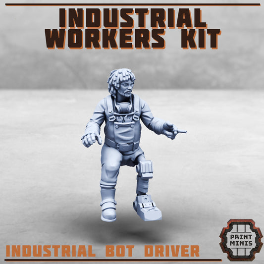 Industrial Bot Driver - Print Minis