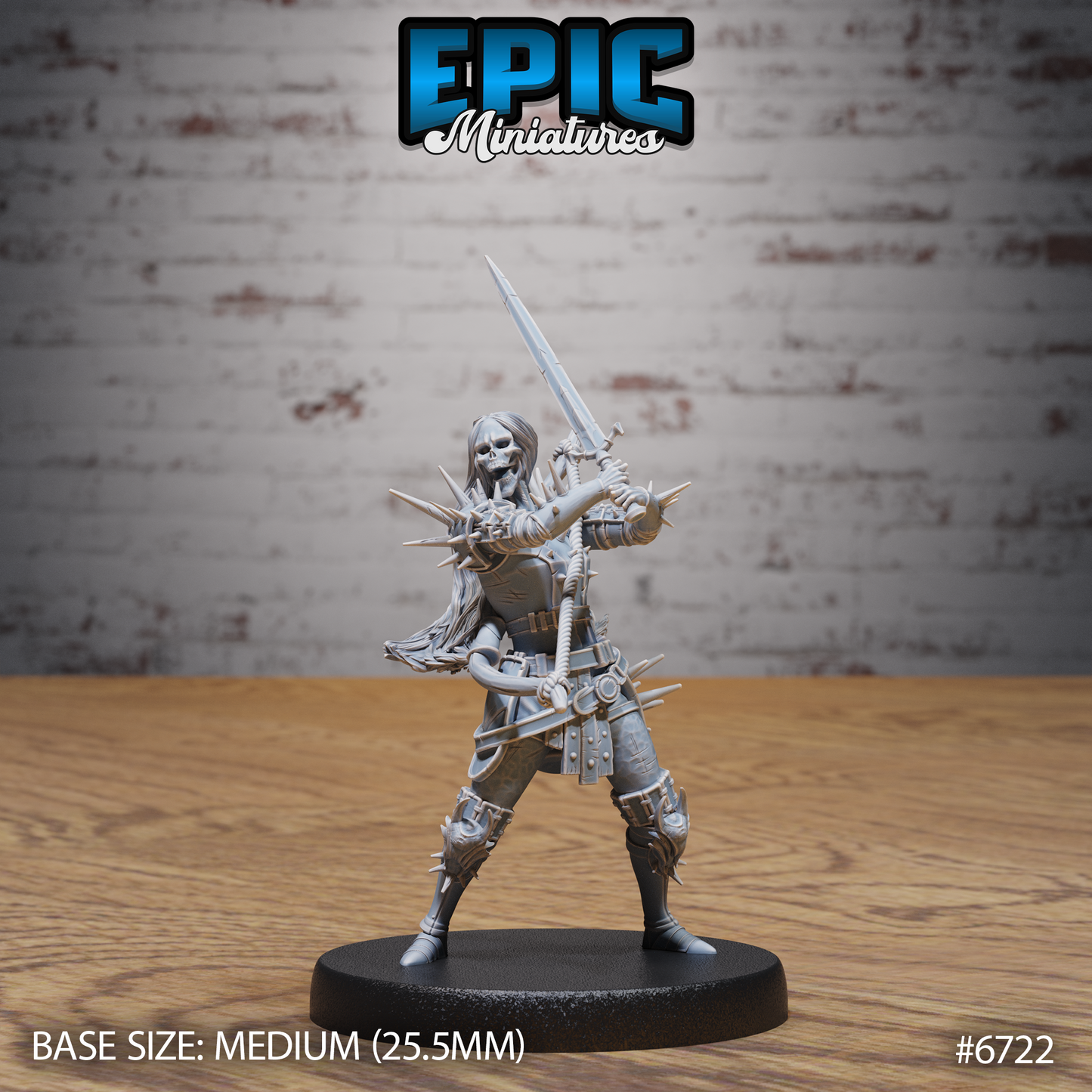Wight Warrior (3 Variants Available) - Epic Miniatures