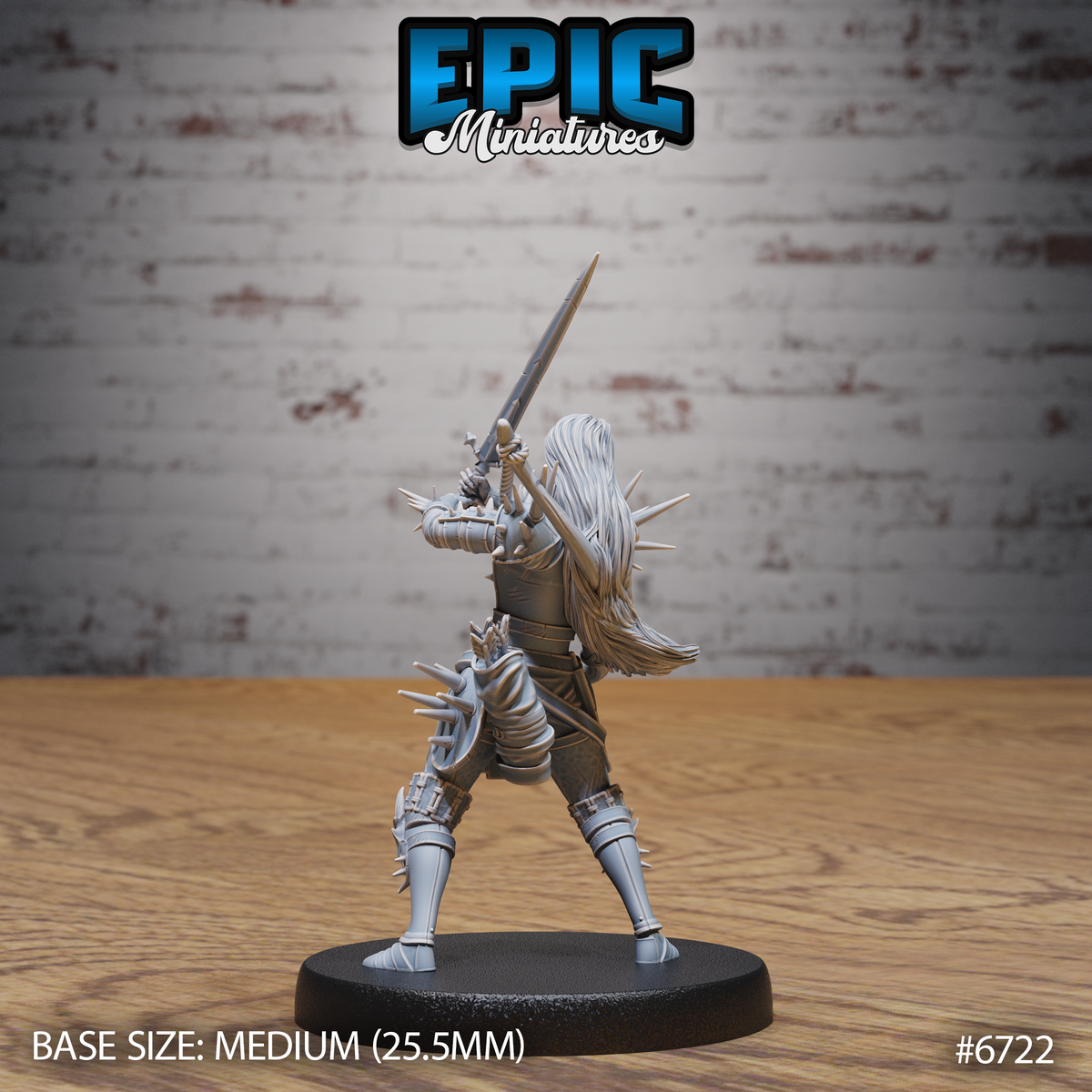 Wight Warrior (3 Variants Available) - Epic Miniatures