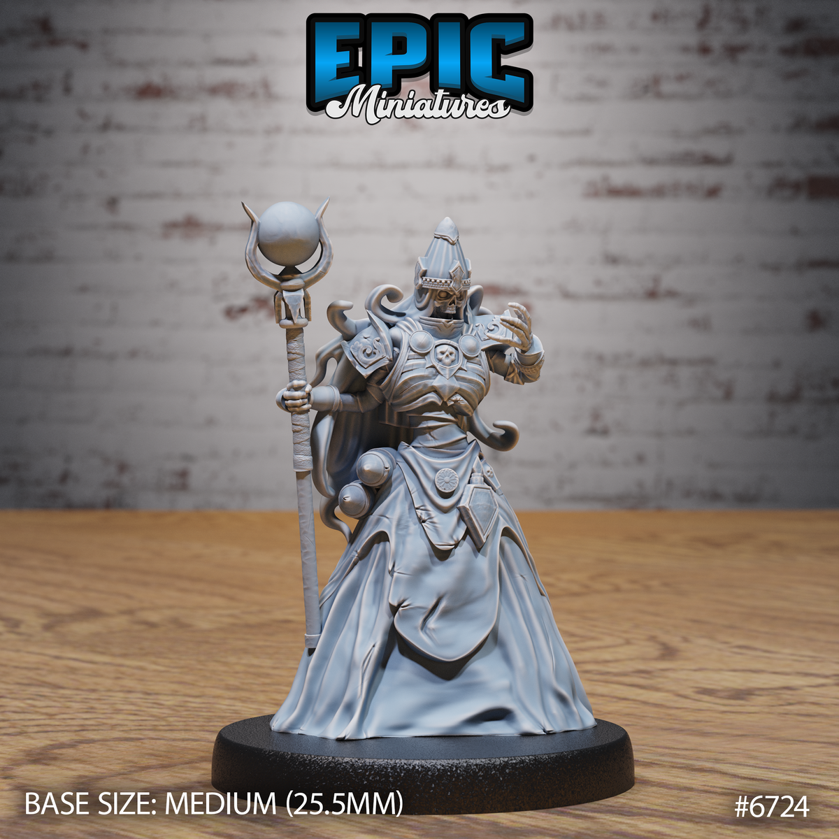 Experienced Lich (3 Variants Available) - Epic Miniatures