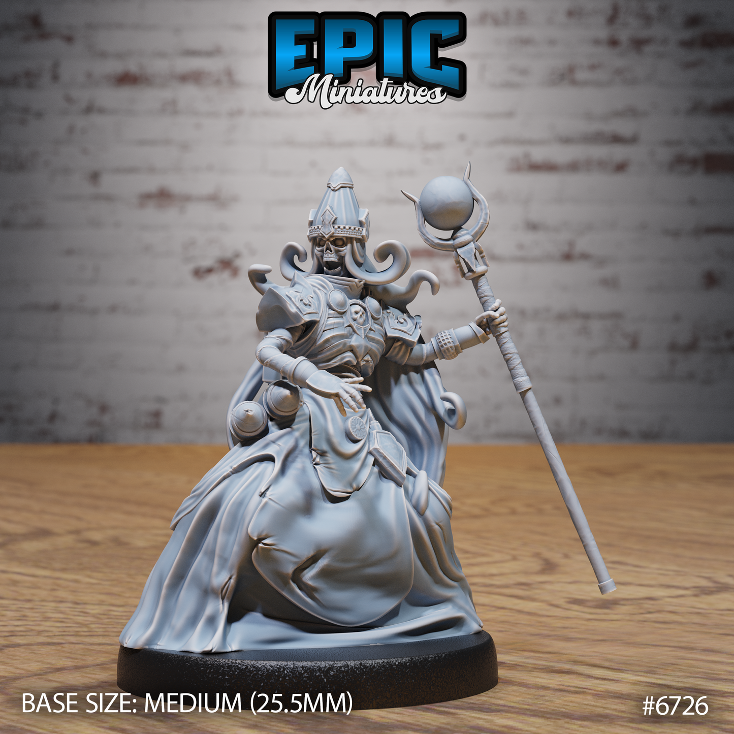 Experienced Lich (3 Variants Available) - Epic Miniatures