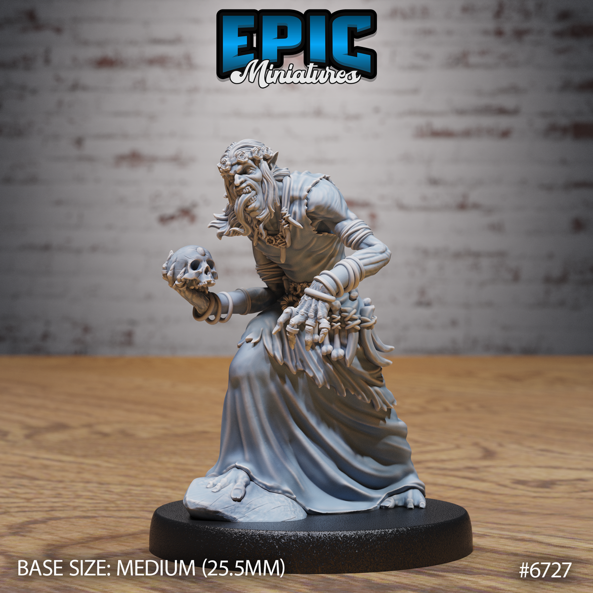 Ghoul Gravecaller (3 Variants Available) - Epic Miniatures