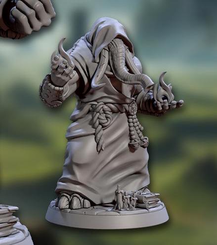 Ivory Priests, Set II (4 Variants Available) - Artisan Guild