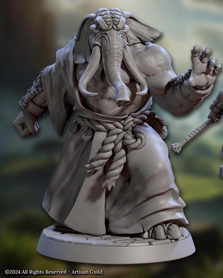 Ivory Priests, Set I (4 Variants Available) - Artisan Guild