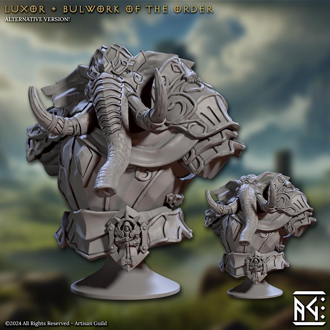 Luxor, Bulwark of the Order Bust (2 Variants Available) - Artisan Guild