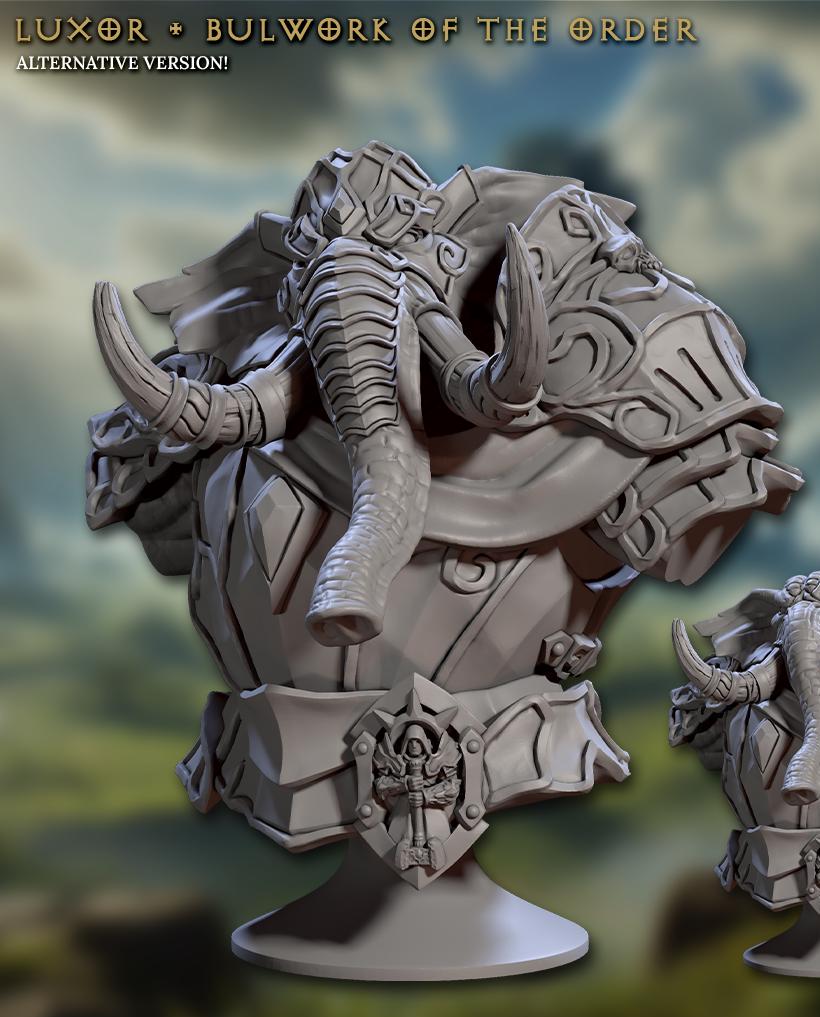 Luxor, Bulwark of the Order Bust (2 Variants Available) - Artisan Guild