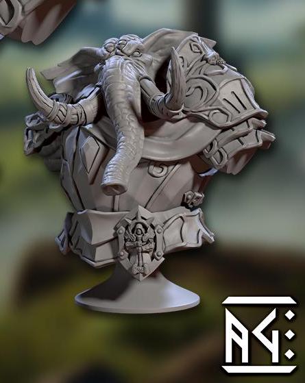 Luxor, Bulwark of the Order Bust (2 Variants Available) - Artisan Guild