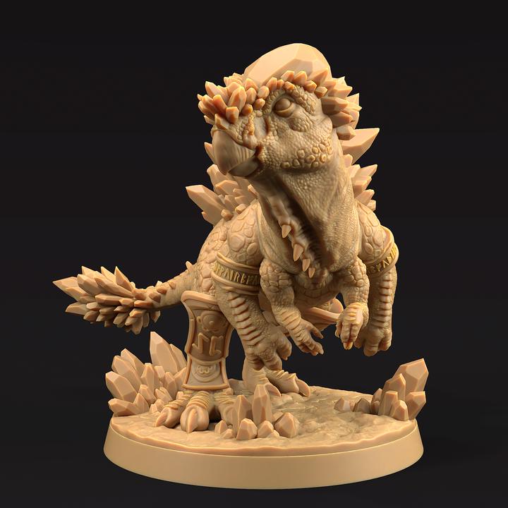 Prismasaurus, Armoured (3 Variants Available) - Dragon Trapper's Lodge
