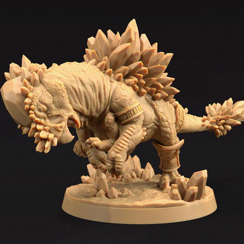 Prismasaurus, Armoured (3 Variants Available) - Dragon Trapper's Lodge