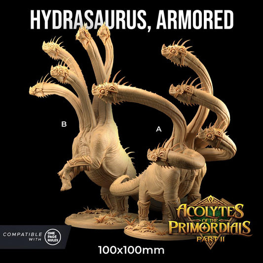 Hydrasaurus, Armoured (2 Variants Available) - Dragon Trapper's Lodge