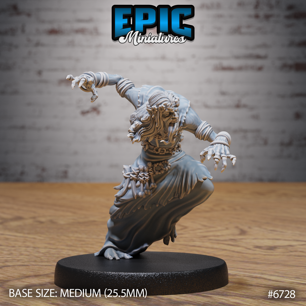 Ghoul Gravecaller (3 Variants Available) - Epic Miniatures