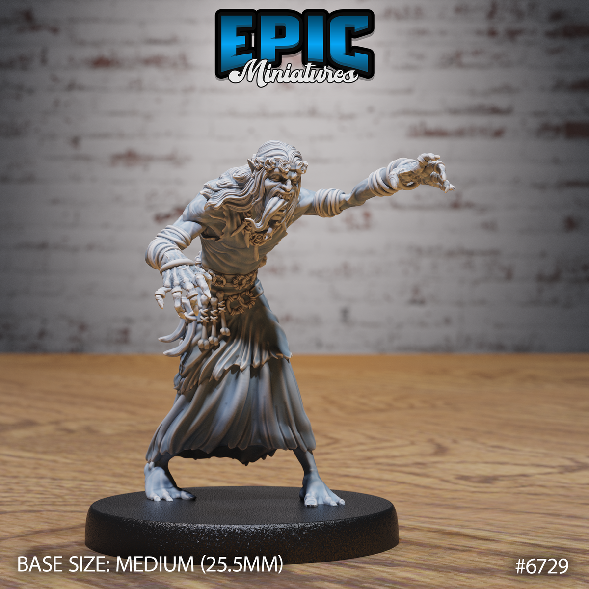 Ghoul Gravecaller (3 Variants Available) - Epic Miniatures