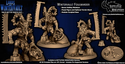 Wintervault Foulwarder - Battle Yak