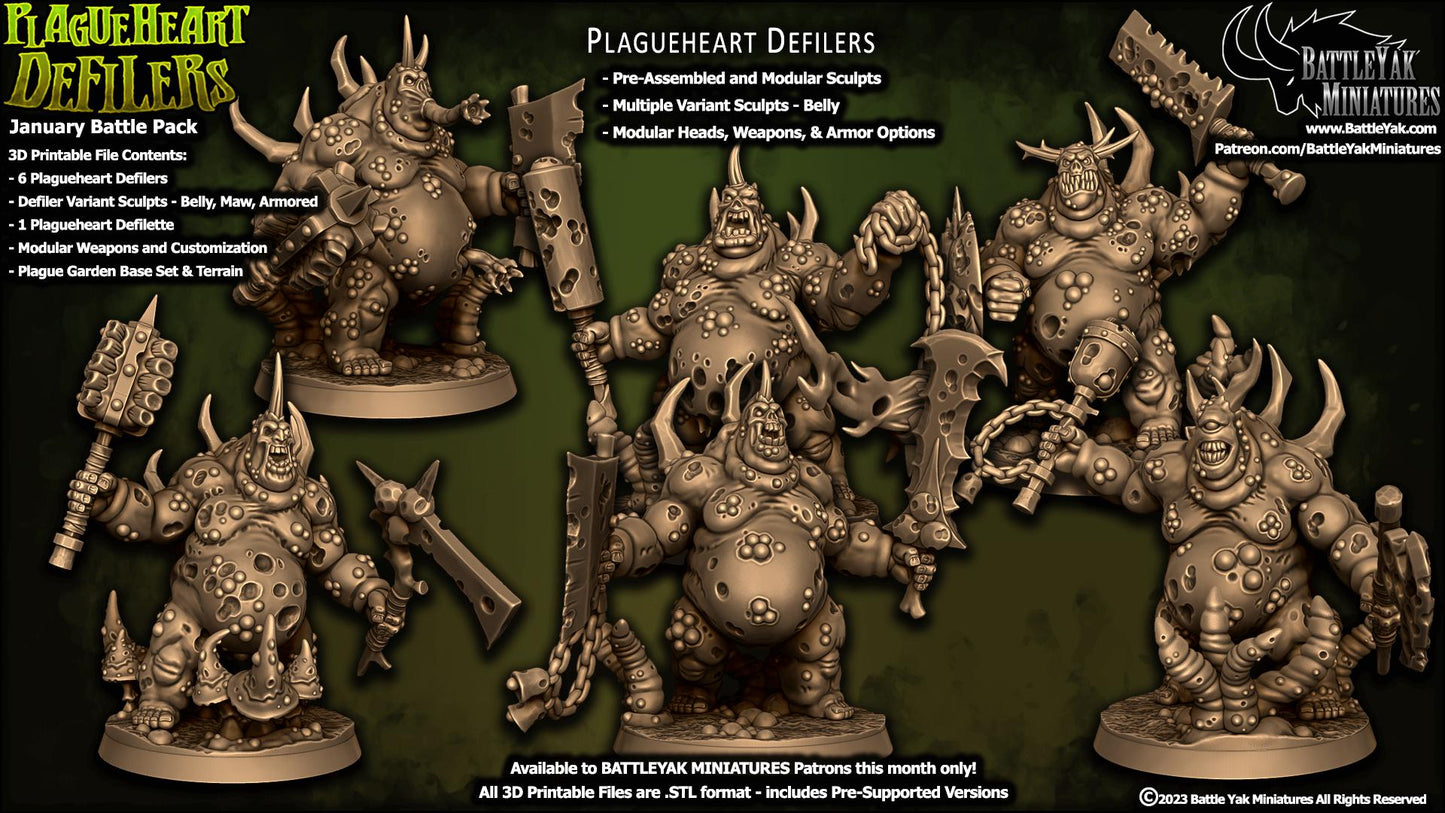 Plagueheart Defilers - Belly (6 Variants Available) - Battle Yak