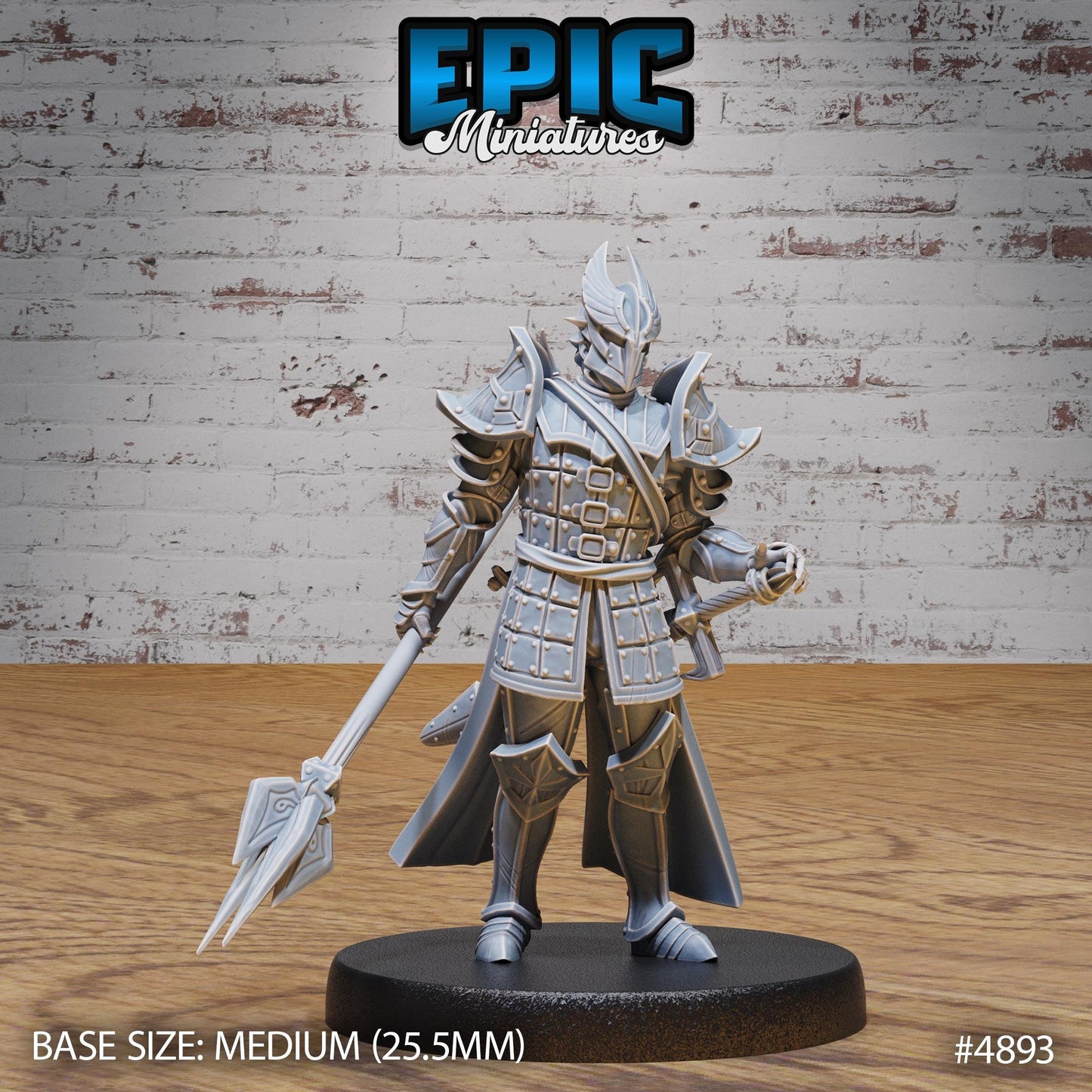 Platinum Paladin (3 Variants Available) - Epic Miniatures