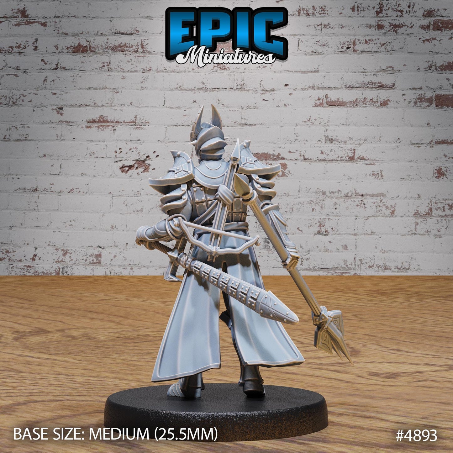 Platinum Paladin (3 Variants Available) - Epic Miniatures