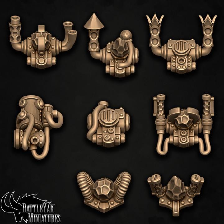 Skitterkin Backpacks, Customisation Pack (8 Variants Available) - Battle Yak