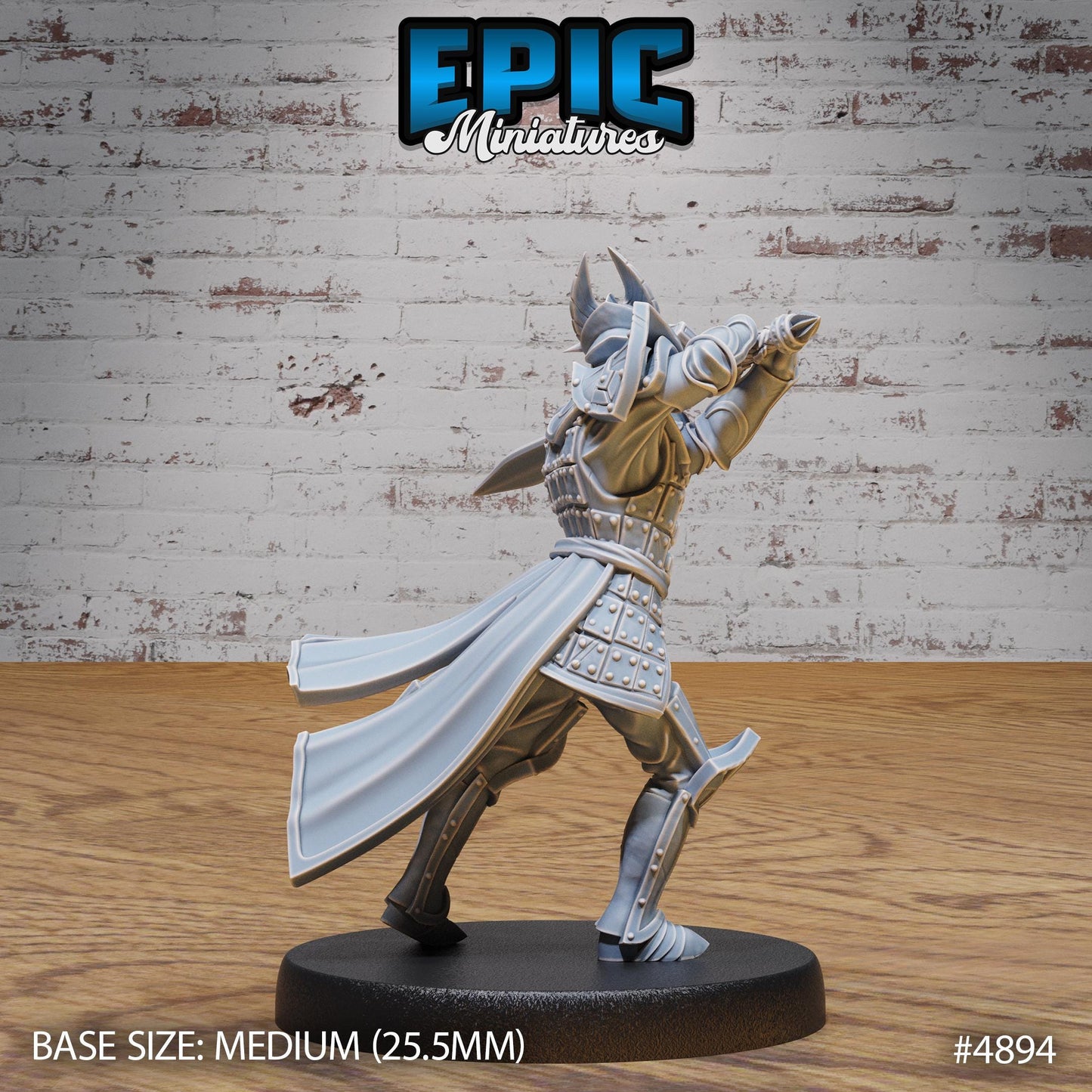 Platinum Paladin (3 Variants Available) - Epic Miniatures
