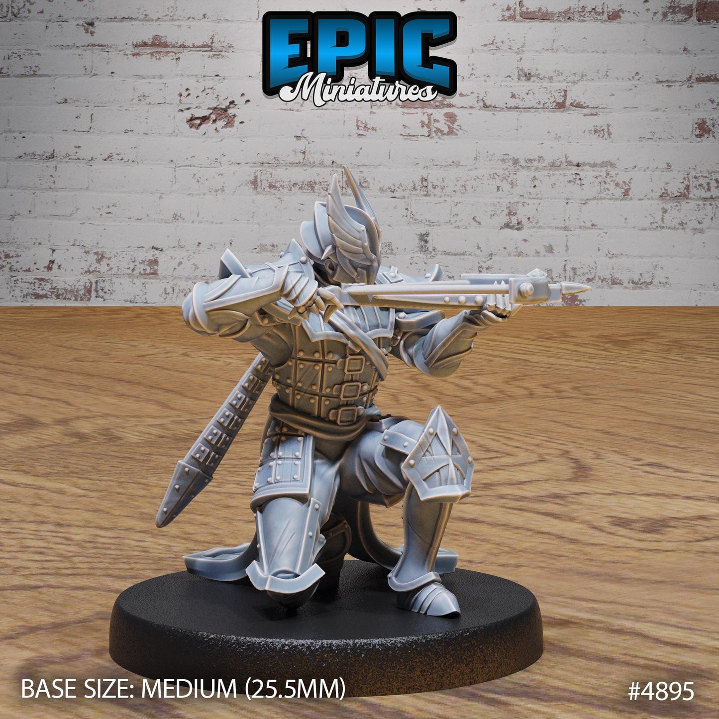Platinum Paladin (3 Variants Available) - Epic Miniatures