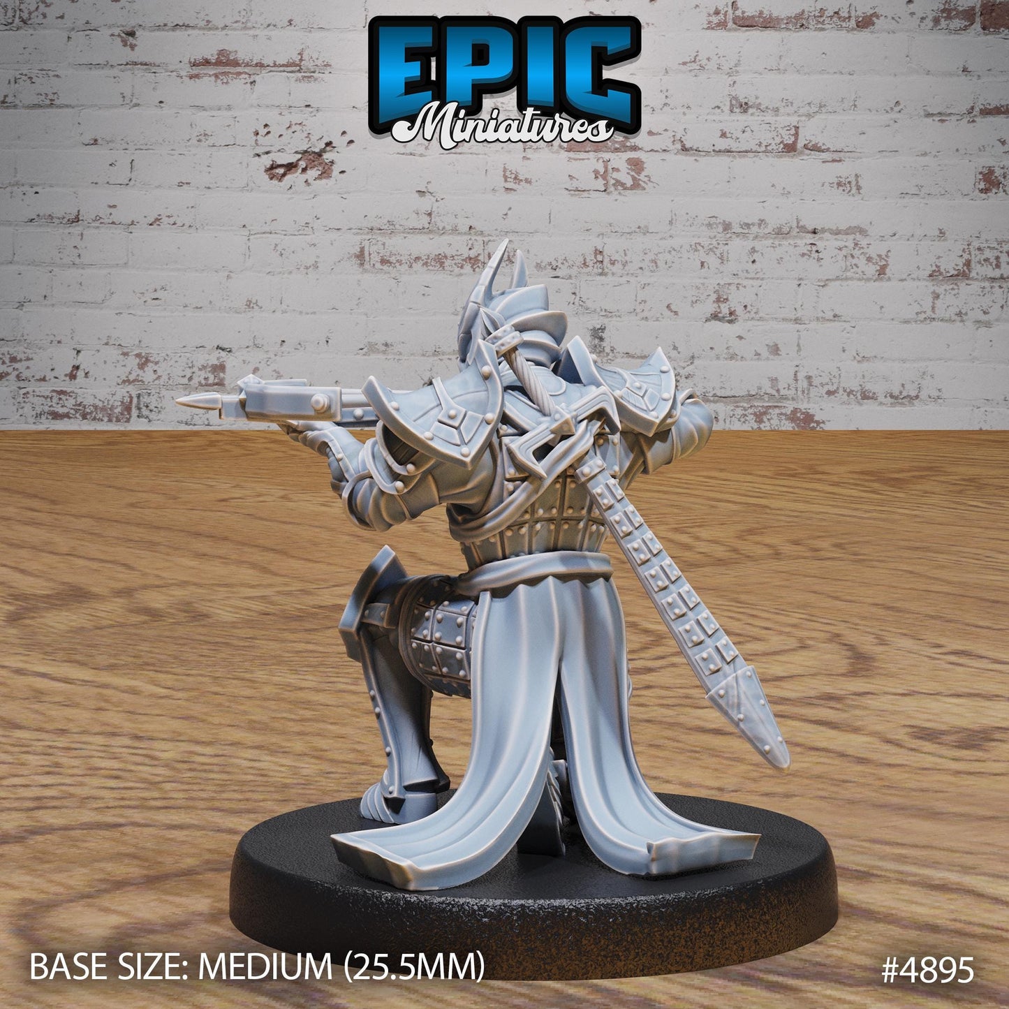 Platinum Paladin (3 Variants Available) - Epic Miniatures