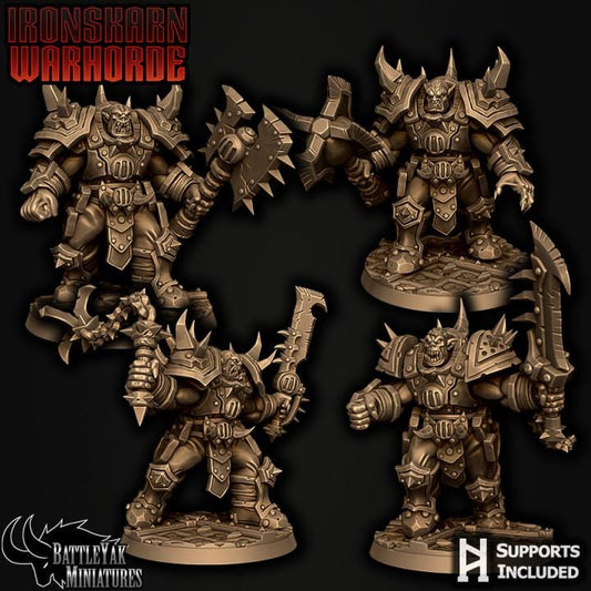 Ironskarn Warforged, Pack A (5 Variants Available) - Battle Yak