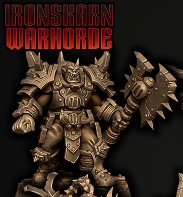 Ironskarn Warforged, Pack A (5 Variants Available) - Battle Yak