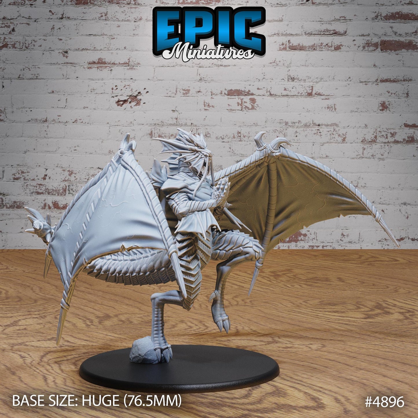 Platinum Dragon (3 Variants Available) - Epic Miniatures