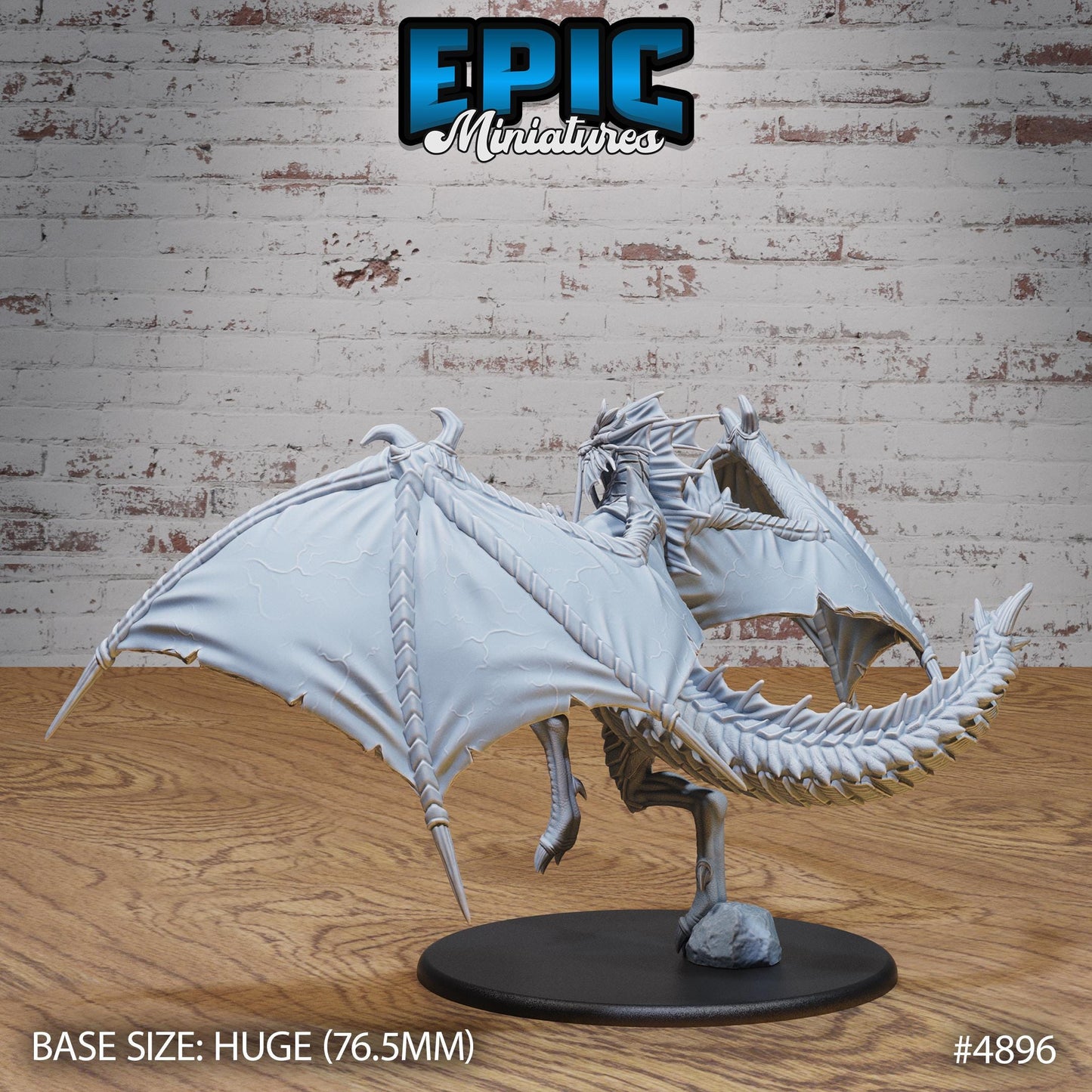 Platinum Dragon (3 Variants Available) - Epic Miniatures