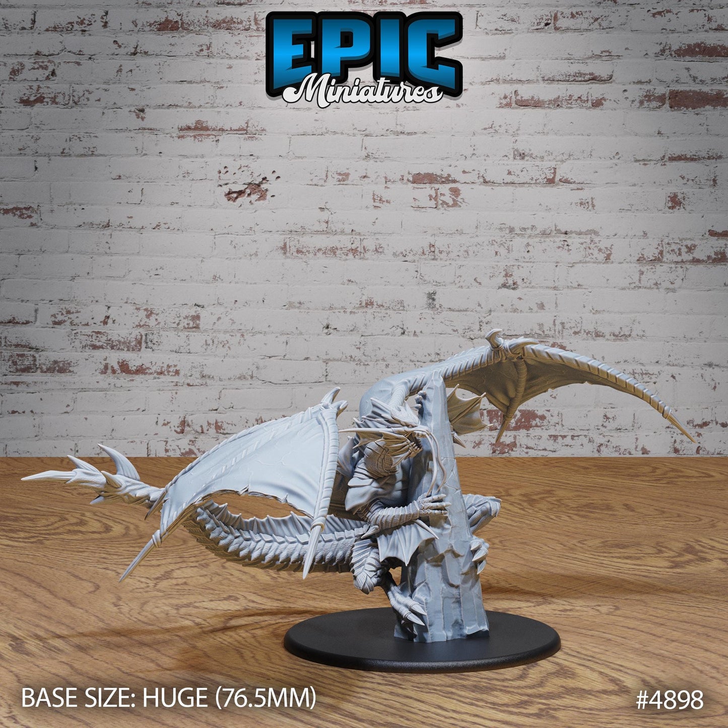 Platinum Dragon (3 Variants Available) - Epic Miniatures