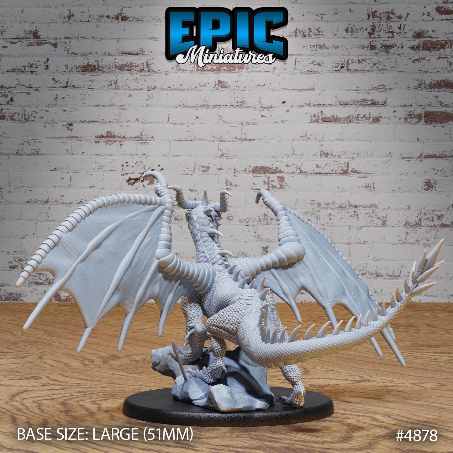 Classic Dragons (3 Variants Available) - Epic Miniatures