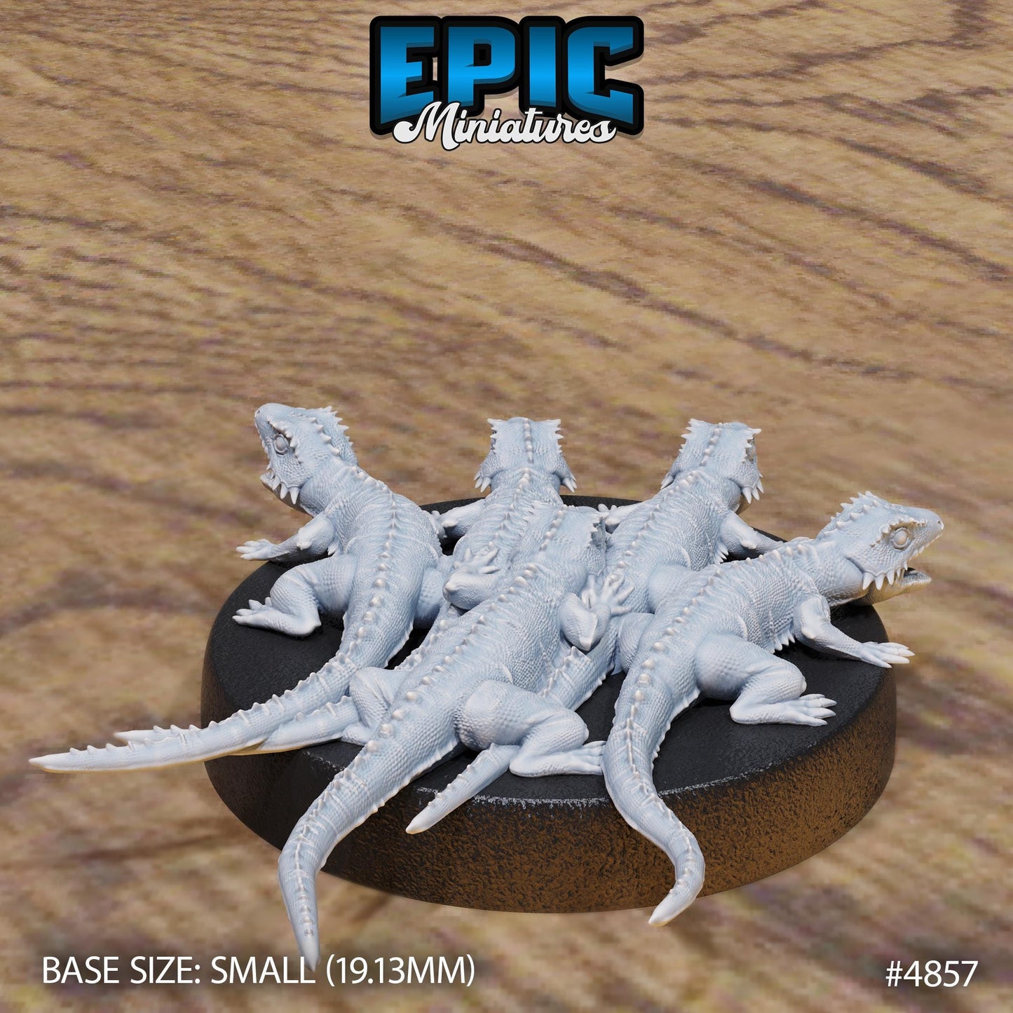 Lizard Swarm (2 Variants Available) - Epic Miniatures