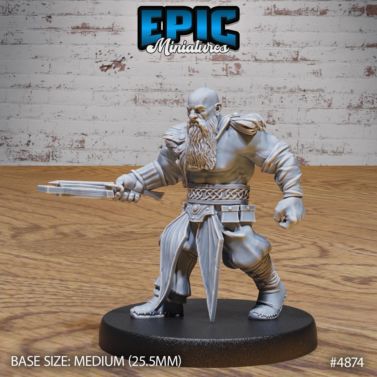 Dwarf Raider (3 Variants Available) - Epic Miniatures