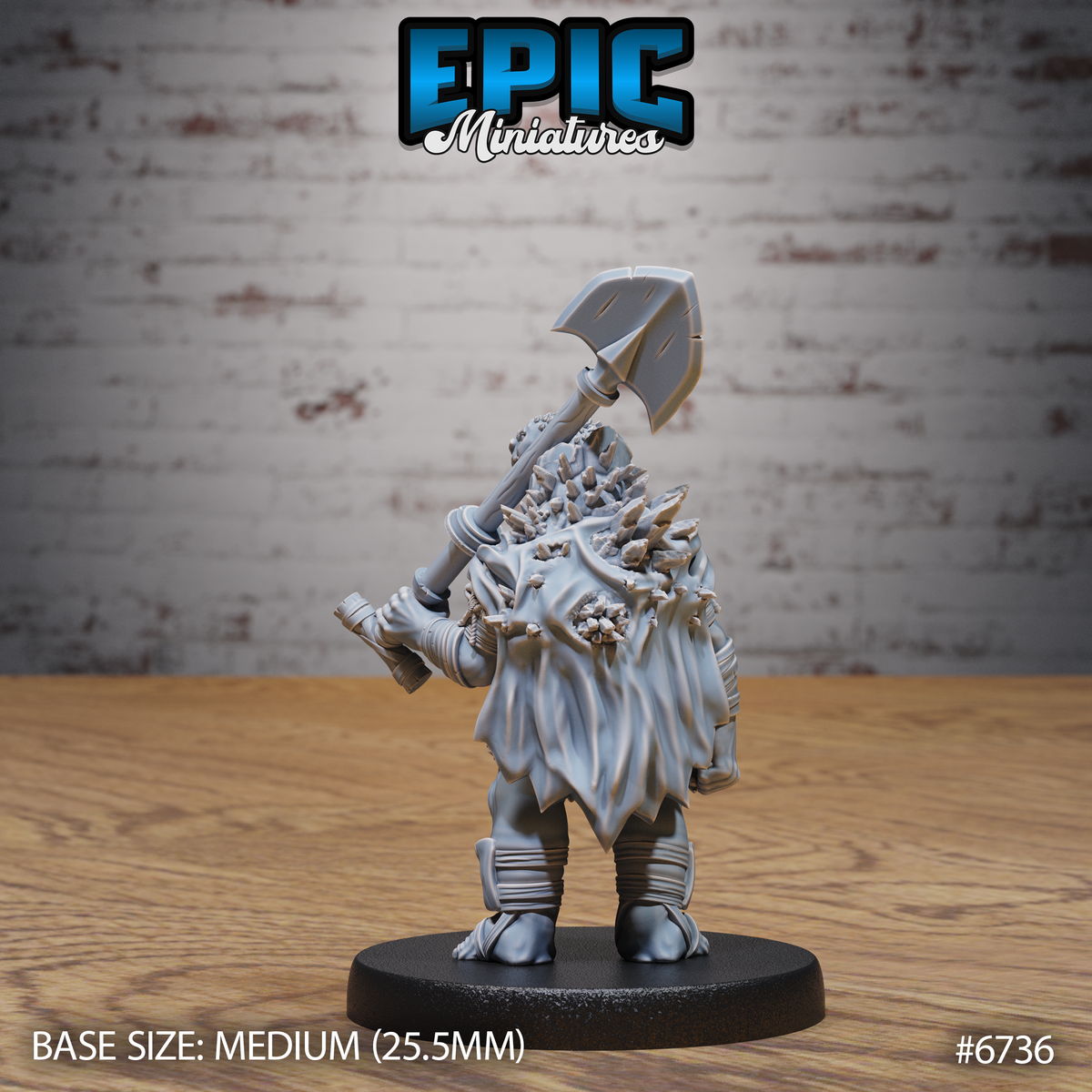 Turtlefolk Grave Robber (3 Variants Available) - Epic Miniatures