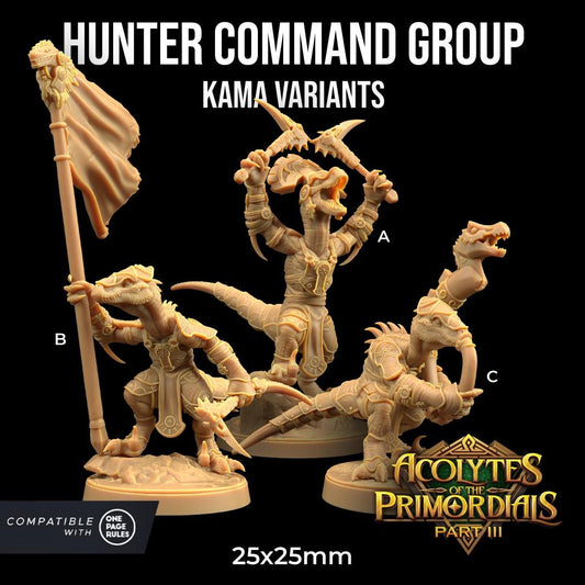 Primordial Hunter Command Group, Kama Squad (3 Variants Available) - Dragon Trapper's Lodge