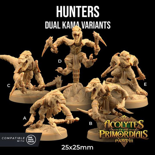 Primordial Hunters, Kama Squad (5 Variants Available) - Dragon Trapper's Lodge