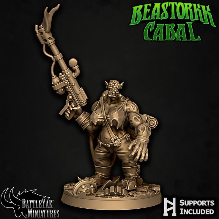 Beastorkk Flamebelcha - Battle Yak