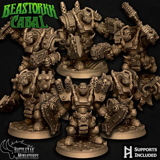 Beastorkk Wargrunts - Melee (6 Variants Available) - Battle Yak