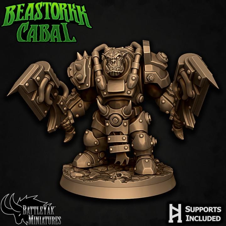 Beastorkk Wargrunts - Melee (6 Variants Available) - Battle Yak