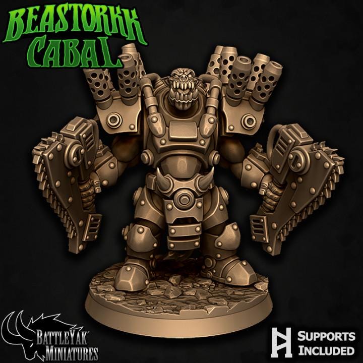 Beastorkk Wargrunts - Melee (6 Variants Available) - Battle Yak