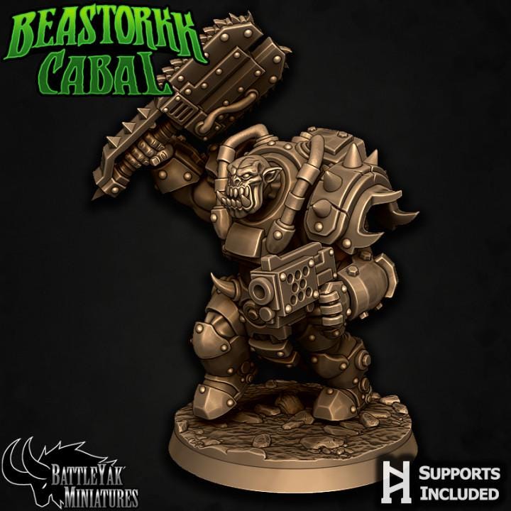 Beastorkk Wargrunts - Melee (6 Variants Available) - Battle Yak