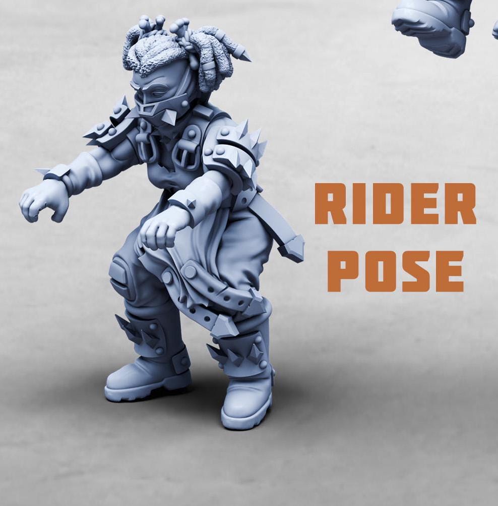 Danika Reapers Vehicle Riders (3 Variants Available) - Print Minis