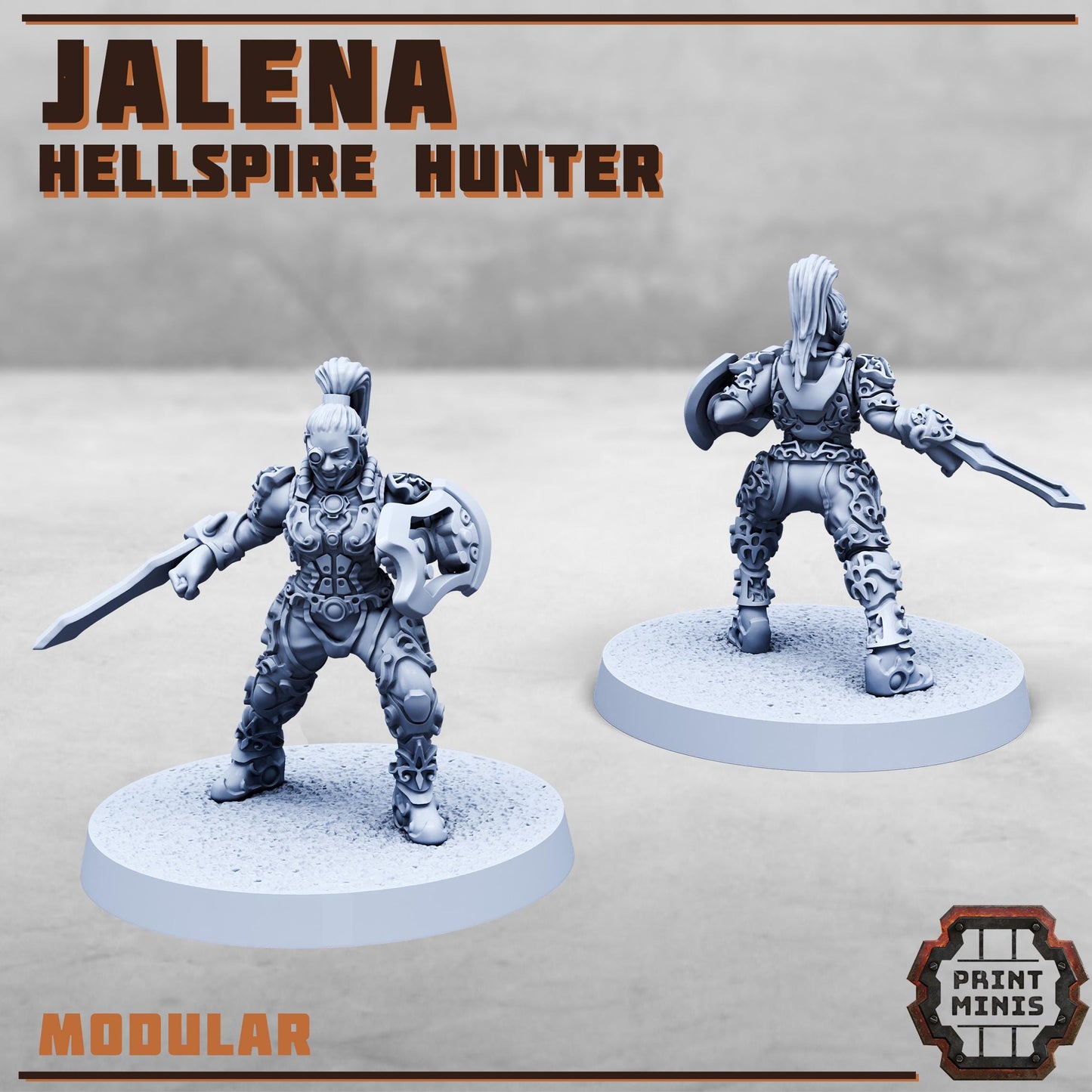 Hellspire Hunters (5 Variants Available) - Print Minis