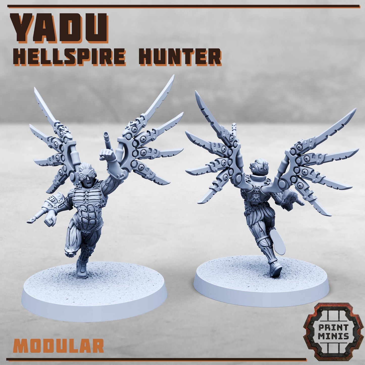 Hellspire Hunters (5 Variants Available) - Print Minis