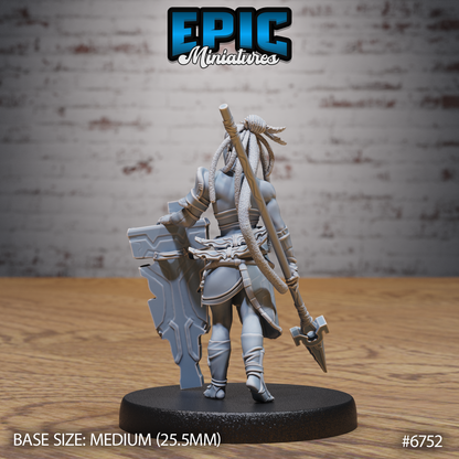 Amazoness (5 Variants Available) - Epic Miniatures