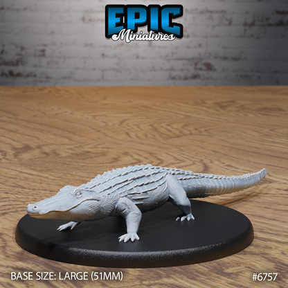 Alligator (2 Variants Available) - Epic Miniatures