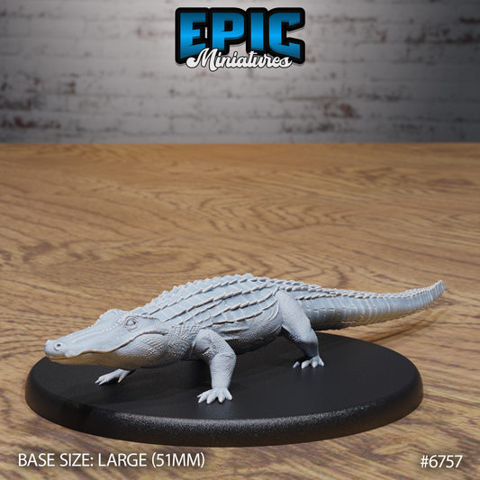 Alligator (2 Variants Available) - Epic Miniatures