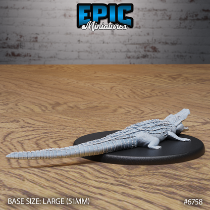Alligator (2 Variants Available) - Epic Miniatures